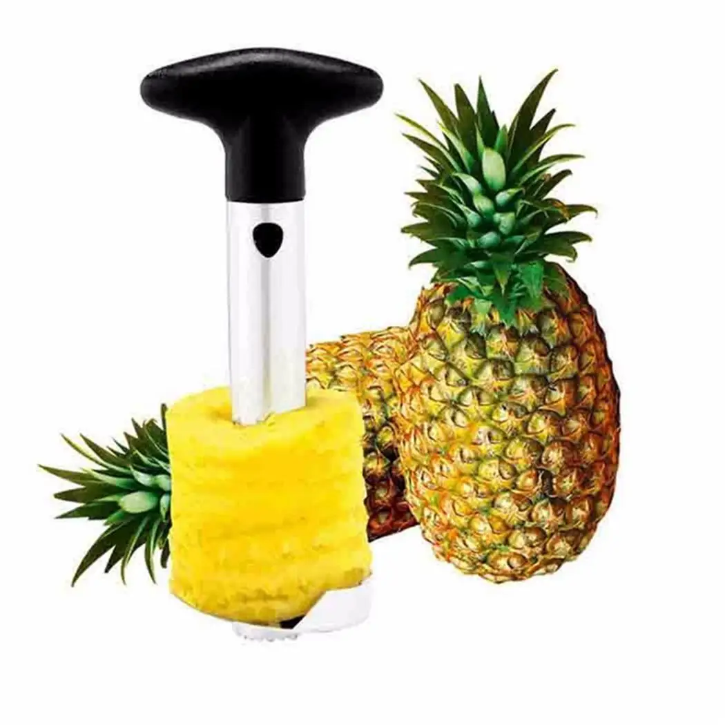 Pineapple Slicer Easy Gadget Kitchen Fruit Pineapple Corer Slicer Cutter Peeler Stainless Steel Pineapple Corer-Slicer
Pineapple Slicer Easy Gadget Kitchen Fruit Pineapple Corer Slicer Cutter Peeler Stainless Steel Pineapple Corer-Slicer