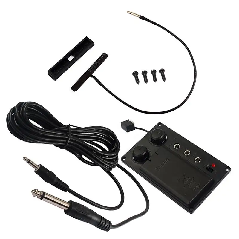 1 Set Violin Equalizer EQ Violin Silent Mute Pickup Preamp Equalizer Violin Accessory with Violin Pickup Cable
1 Set Violin Equalizer EQ Violin Silent Mute Pickup Preamp Equalizer Violin Accessory with Violin Pickup Cable