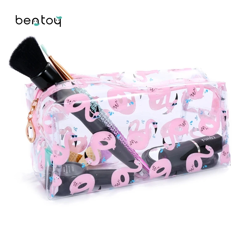 Cartoon PVC Makeup Case For Girls Flamingo Print Cosmetic Case Clear Beach Waterproof Bag Clear Travel Small Organizer
Cartoon PVC Makeup Case For Girls Flamingo Print Cosmetic Case Clear Beach Waterproof Bag Clear Travel Small Organizer