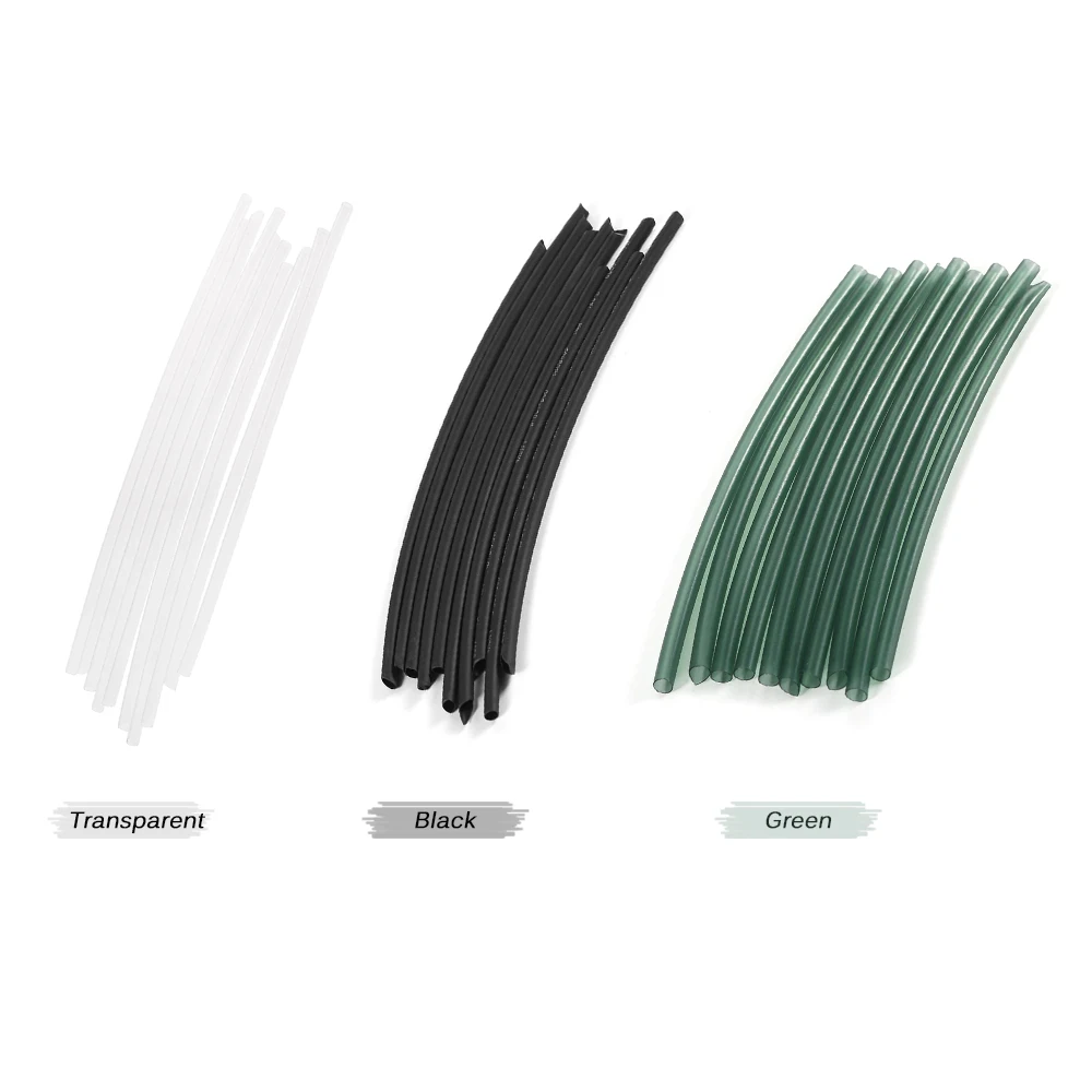 10pcs Rig Making Heat Shrink Tubes Carp Fishing Rig Shrink Tube Hook Shank Hair Terminal Rig 98mm / 4in Rubber Approx. 2g
10pcs Rig Making Heat Shrink Tubes Carp Fishing Rig Shrink Tube Hook Shank Hair Terminal Rig 98mm / 4in Rubber Approx. 2g