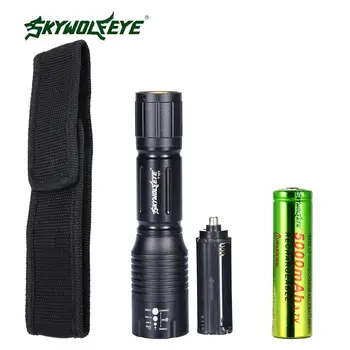 SKYWOLFEYE New T6 3800LM LED Tactical Torch Lamp For Bike Front Light+18650 Battery +cloth cover
SKYWOLFEYE New T6 3800LM LED Tactical Torch Lamp For Bike Front Light+18650 Battery +cloth cover