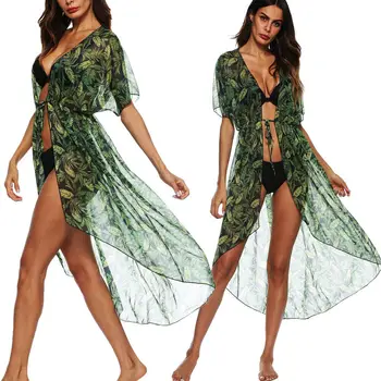 2019 Women Summer Purple Leaves Print Jacket Chiffon Cardigan Long Top Blouse Elastic Waist Beach Cover Up Dress
2019 Women Summer Purple Leaves Print Jacket Chiffon Cardigan Long Top Blouse Elastic Waist Beach Cover Up Dress