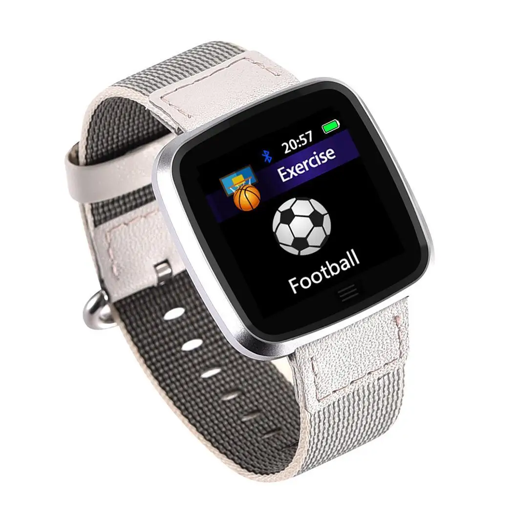 Smart Watch Bluetooth 4.2 Waterproof Heart Rate Vibration 240 x 240 IP67 Monitor Sport Wristband Yes
Smart Watch Bluetooth 4.2 Waterproof Heart Rate Vibration 240 x 240 IP67 Monitor Sport Wristband Yes