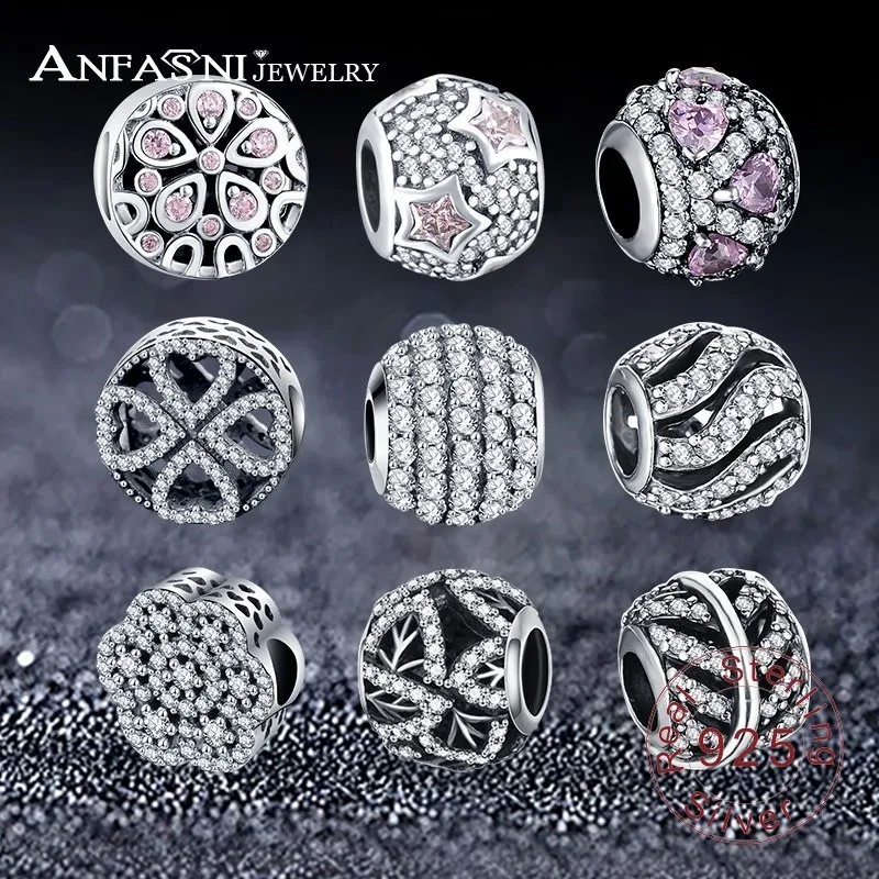 ANFASNI 925 Sterling Silver Love Heart Charm Beads Fit Pandora Bracelet Pendant Authentic Original Silver Jewelry Gift For Mom
ANFASNI 925 Sterling Silver Love Heart Charm Beads Fit Pandora Bracelet Pendant Authentic Original Silver Jewelry Gift For Mom
