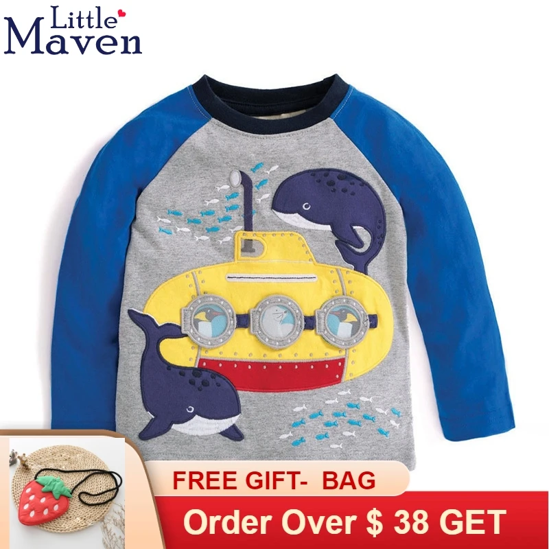 T Shirts Children Kids Child T-Shirt Long Sleeve Tee For Boys Tops Baby Cartoon Tshirt Boys Clothes Little Maven Brand
T Shirts Children Kids Child T-Shirt Long Sleeve Tee For Boys Tops Baby Cartoon Tshirt Boys Clothes Little Maven Brand