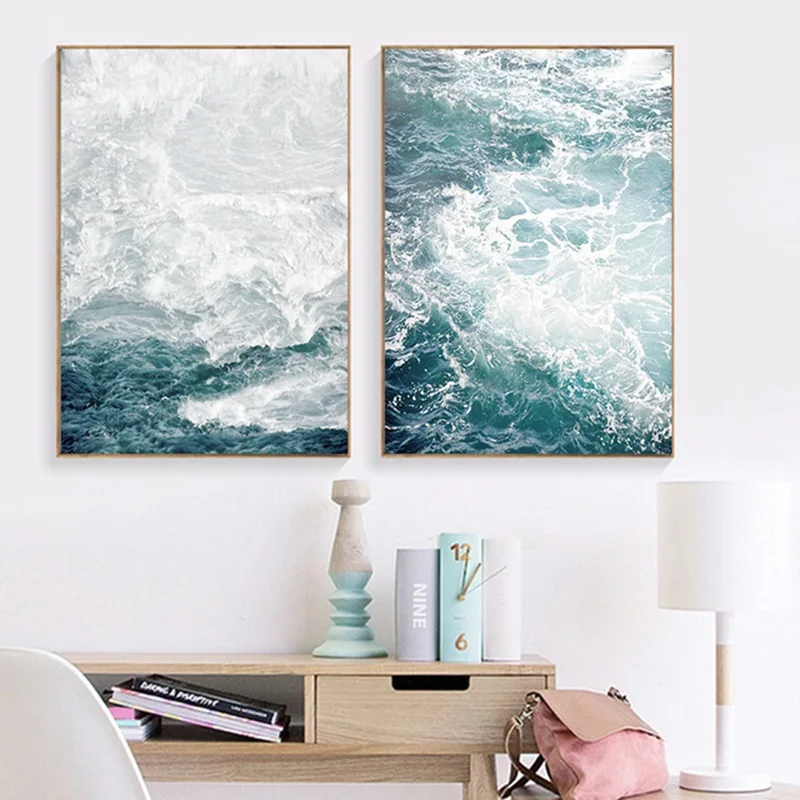 Ocean Wave Landscapes Canvas Painting Seascape Nordic Posters and Prints Home Decoration Living Room Wall Art Pictures Unframed
Ocean Wave Landscapes Canvas Painting Seascape Nordic Posters and Prints Home Decoration Living Room Wall Art Pictures Unframed