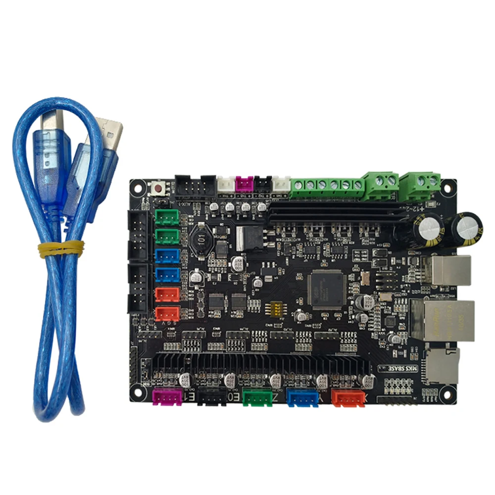 3D Printer Platform Smooth Control Board Open Source MKS SBASE V1.3 Ethernet Preinstalled Heatsink
3D Printer Platform Smooth Control Board Open Source MKS SBASE V1.3 Ethernet Preinstalled Heatsink