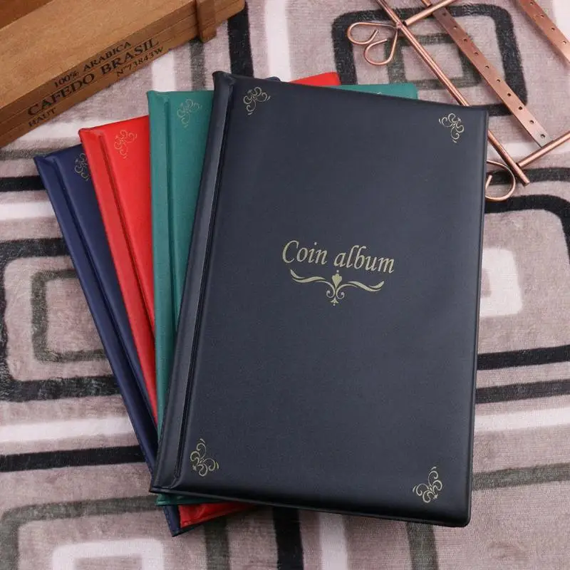 Vktech 10 Pages 150 Pockets Coin Album Antique Coins Holders Storage Money Collection PVC Book Gift Home Decoration
Vktech 10 Pages 150 Pockets Coin Album Antique Coins Holders Storage Money Collection PVC Book Gift Home Decoration