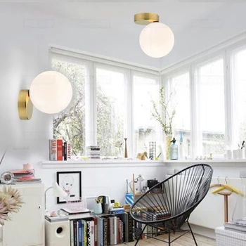 Modern Glass Ball Ceiling Lamp Globe Round White Light Fixtures Wall mounted Lighting Lustre corridor outdoor Luminiare Lamp
Modern Glass Ball Ceiling Lamp Globe Round White Light Fixtures Wall mounted Lighting Lustre corridor outdoor Luminiare Lamp