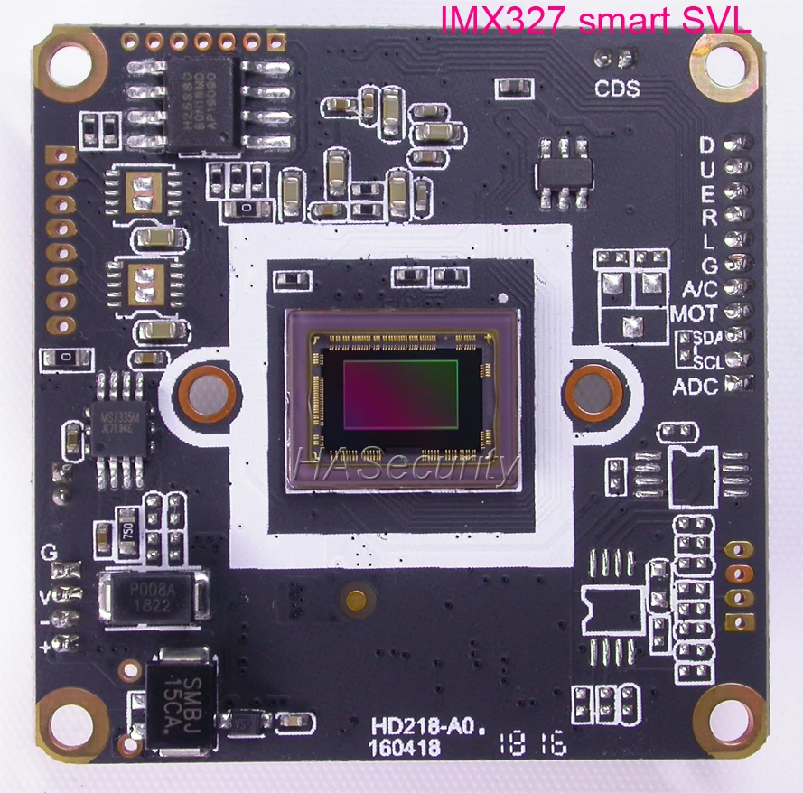 smart SVL AHD-H (1080P) 1/2.8" Sony STARVIS IMX327 CMOS image sensor + NVP2441 CCTV camera module PCB board (support UTC)
smart SVL AHD-H (1080P) 1/2.8" Sony STARVIS IMX327 CMOS image sensor + NVP2441 CCTV camera module PCB board (support UTC)