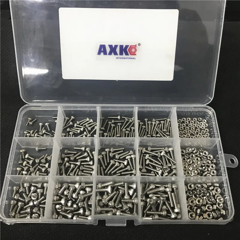 Hex Socket Bicycle Bolts Kit Head Cap Screws 304 Stainless Steel 480pcs/set M3 M4 M5 Machine Stainlness High Quality Service
Hex Socket Bicycle Bolts Kit Head Cap Screws 304 Stainless Steel 480pcs/set M3 M4 M5 Machine Stainlness High Quality Service