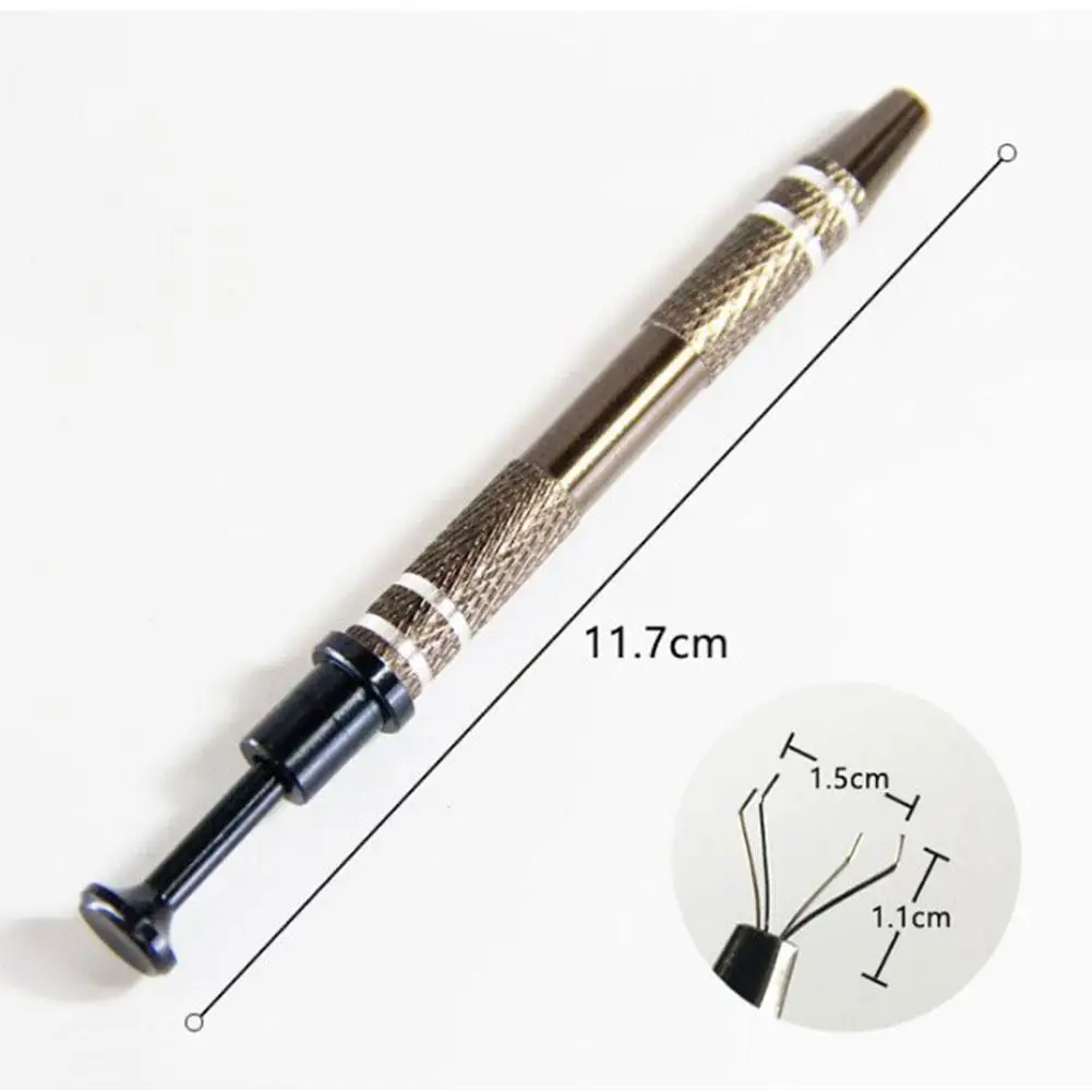 Adeeing 1pc Pen IC Chip Extractor Motherboard Circuit Board Component Puller Tool Professional Chip assisted Tool Random Color
Adeeing 1pc Pen IC Chip Extractor Motherboard Circuit Board Component Puller Tool Professional Chip assisted Tool Random Color