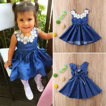 Pudcoco Girl Drss 1Y-6Y US Stock Toddler Kids Baby Girls Lace Floral Denim Princess Party Dress Sundress
Pudcoco Girl Drss 1Y-6Y US Stock Toddler Kids Baby Girls Lace Floral Denim Princess Party Dress Sundress
