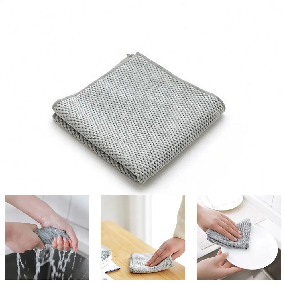 1pc Micro Fiber Cleaning Cloth Kitchen Towel Absorbent Washing Windows Car Floor Multi-purpose Cloth Home Clean Large Rag
1pc Micro Fiber Cleaning Cloth Kitchen Towel Absorbent Washing Windows Car Floor Multi-purpose Cloth Home Clean Large Rag