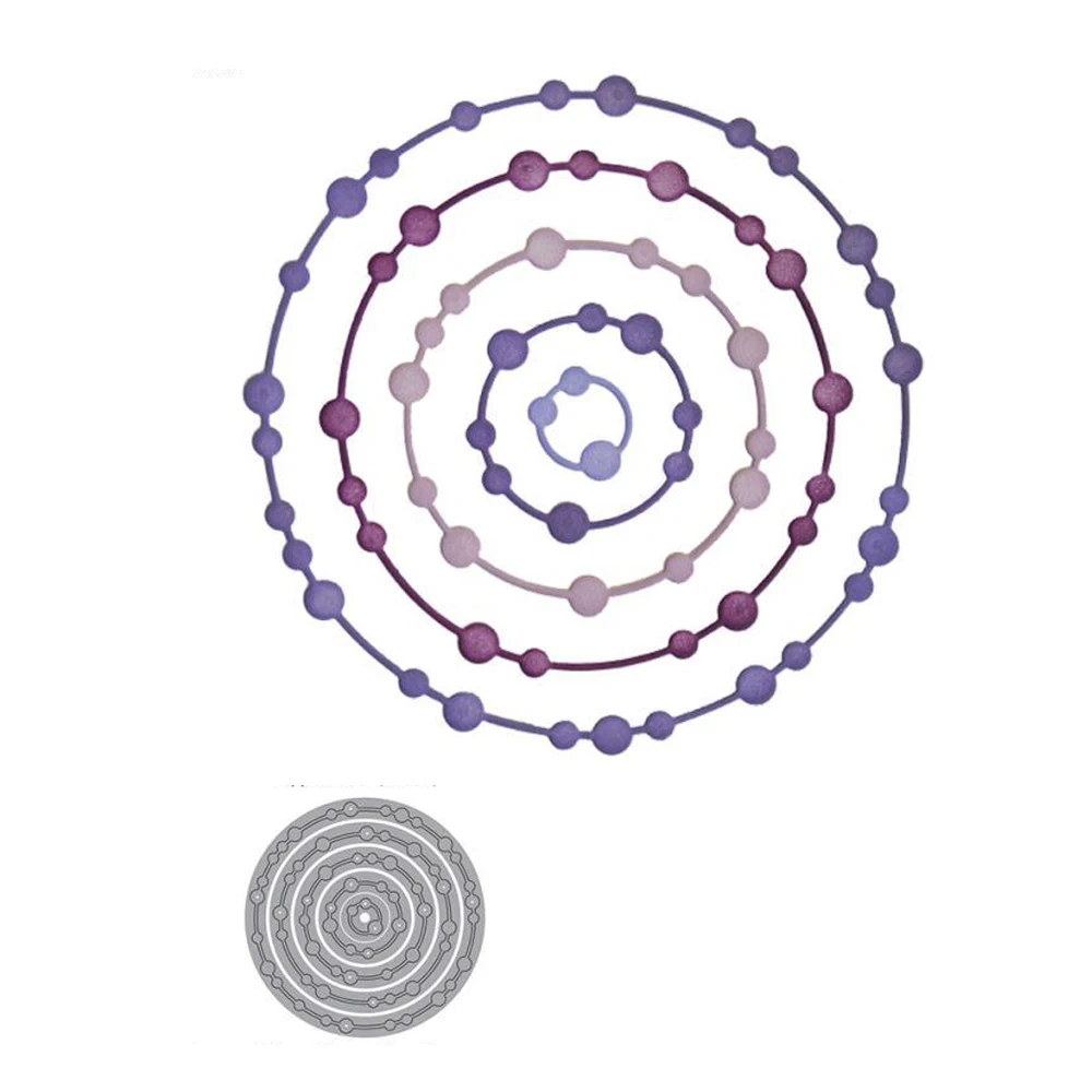 Metal Cutting Dies New 2019 Beaded Circle Frame Craft Die Stitch Cut Die For Scrapbooking Embossing Photo Album Card Cover Decor
Metal Cutting Dies New 2019 Beaded Circle Frame Craft Die Stitch Cut Die For Scrapbooking Embossing Photo Album Card Cover Decor