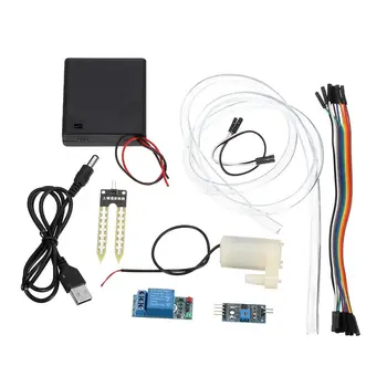 DIY Automatic Irrigation Module Kit Soil Moisture Detection Automatic Watering Pumping
DIY Automatic Irrigation Module Kit Soil Moisture Detection Automatic Watering Pumping