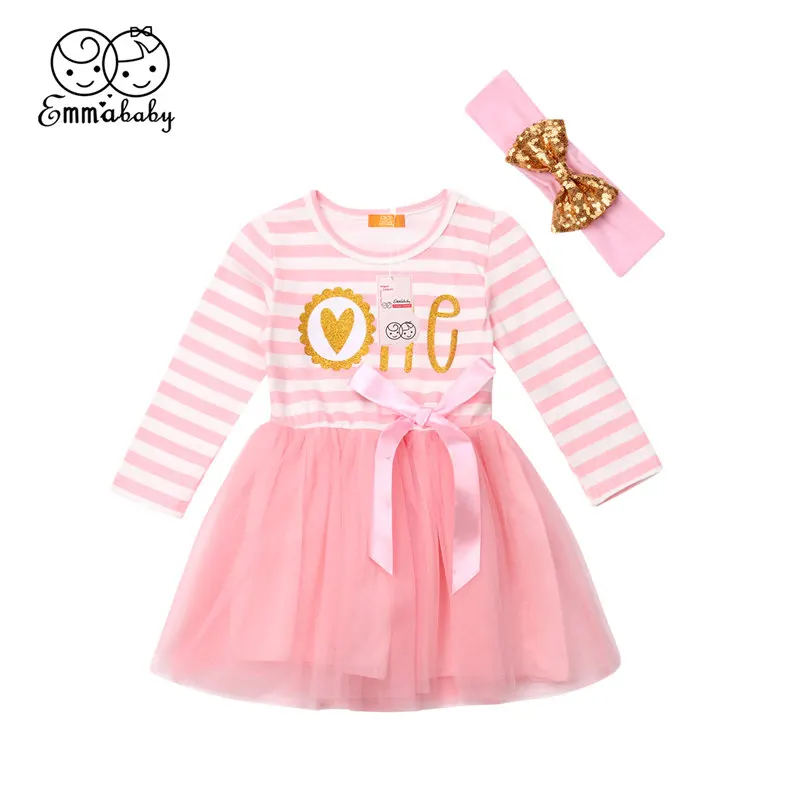 Infant Baby Girl Dress Toddler Kid Clothes My First Birthday Party Outfit Tulle Tutu Dress Headband Striped Children Clothing
Infant Baby Girl Dress Toddler Kid Clothes My First Birthday Party Outfit Tulle Tutu Dress Headband Striped Children Clothing