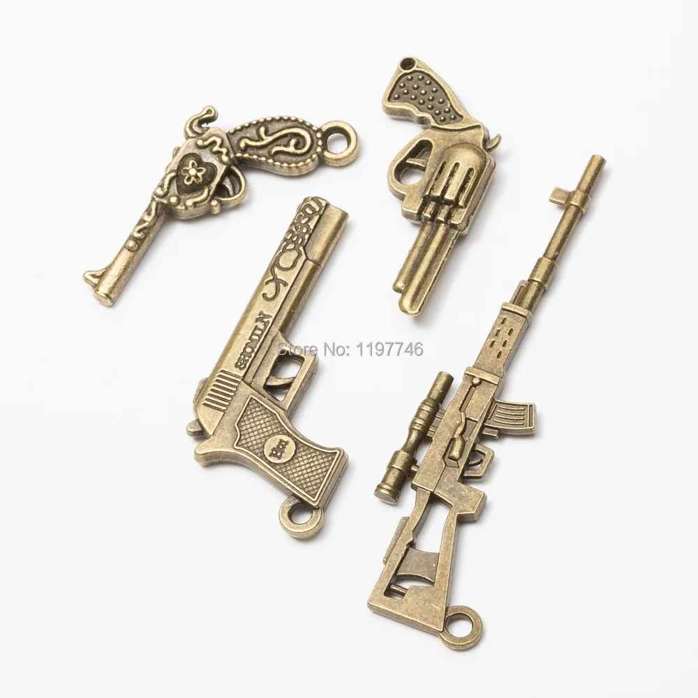 Cool Pistol Gun Pendants For Men Boy Vintage Bronze Hip Hop Pendant Fit DIY Jewelry Necklace Making Trendy Soldier Gifts
Cool Pistol Gun Pendants For Men Boy Vintage Bronze Hip Hop Pendant Fit DIY Jewelry Necklace Making Trendy Soldier Gifts