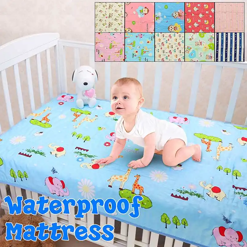 Waterproof Baby Adult Infant Diaper Nappy Urine Mat Kid Bedding Pad Mattress 80x120cm 10 Types Cotton+Polyester Home Textile
Waterproof Baby Adult Infant Diaper Nappy Urine Mat Kid Bedding Pad Mattress 80x120cm 10 Types Cotton+Polyester Home Textile