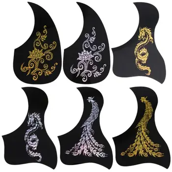China Style Gold Phoenix And Dragon Pattern Acoustic Guitar Pickguard Pick Guard Sticker Guitar Parts Z60
China Style Gold Phoenix And Dragon Pattern Acoustic Guitar Pickguard Pick Guard Sticker Guitar Parts Z60