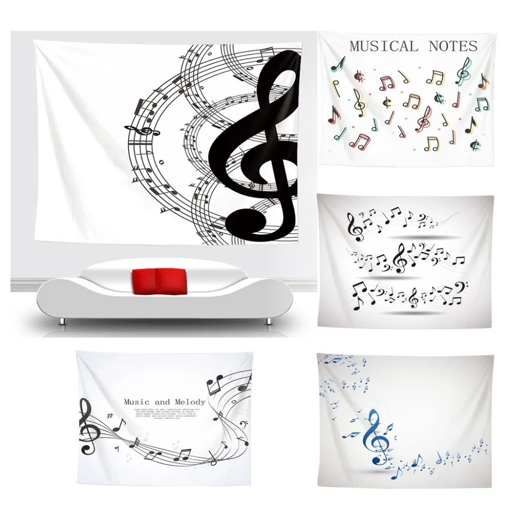 Bohemian Tapestry Musical Note Carpet Rugs Wall Hanging Plus Long Table Cover Beach Towel Hippie Tapestries Fashion Decorative
Bohemian Tapestry Musical Note Carpet Rugs Wall Hanging Plus Long Table Cover Beach Towel Hippie Tapestries Fashion Decorative