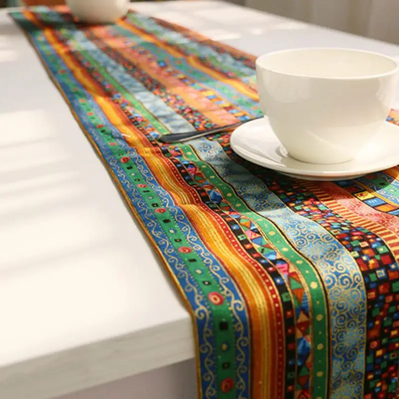 American Rural Retro Stripe Table Runner Cotton & Linen Wedding Table Decor Fabric Coffee Cabinet Cover Cloth For Bar Or Hotel
American Rural Retro Stripe Table Runner Cotton & Linen Wedding Table Decor Fabric Coffee Cabinet Cover Cloth For Bar Or Hotel