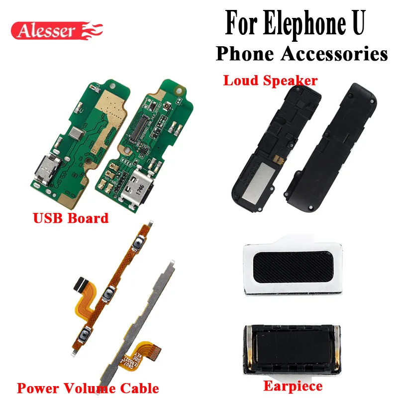 Alesser For Elephone U USB Plug Charge Board For Elephone U Loud Speaker Earpiece For Elephone U Power Button Volume Key Cable
Alesser For Elephone U USB Plug Charge Board For Elephone U Loud Speaker Earpiece For Elephone U Power Button Volume Key Cable