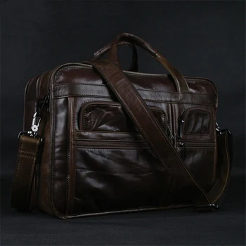 Luxury Genuine Leather Men's Briefcase Business Bag Leather Laptop bag 15.4"inch Messenger Bag men Shoulder Bag Tote Handbag
Luxury Genuine Leather Men's Briefcase Business Bag Leather Laptop bag 15.4"inch Messenger Bag men Shoulder Bag Tote Handbag