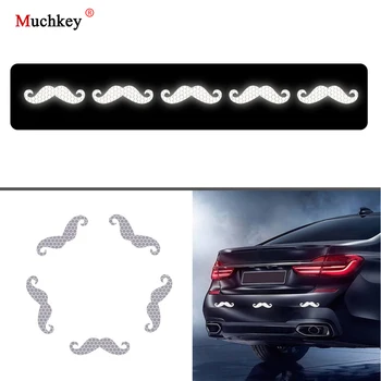 Beard Moustache Outdoor Safe Reflective Stickers Reflector Decal for Bikes Cycling Motorcycle Car Sticker 70x20mm 10pcs
Beard Moustache Outdoor Safe Reflective Stickers Reflector Decal for Bikes Cycling Motorcycle Car Sticker 70x20mm 10pcs