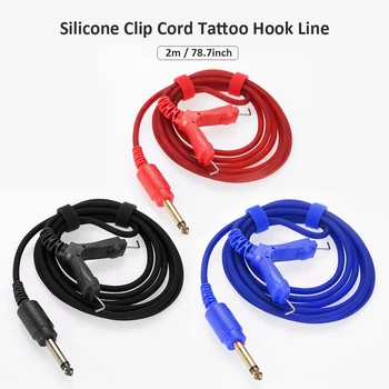 2m Tattoo Power Supply Silicone Clip Cord Tattoo Hook Line for Tattoos Machine Silicone Tattoo Wire equipment
2m Tattoo Power Supply Silicone Clip Cord Tattoo Hook Line for Tattoos Machine Silicone Tattoo Wire equipment