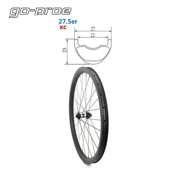 

Go-proe Super Liaght Weight DT Swiss 350 MTB Series 27.5er Mountain Bike Wheelset Cross Country XC 650B Wheel Tubeless