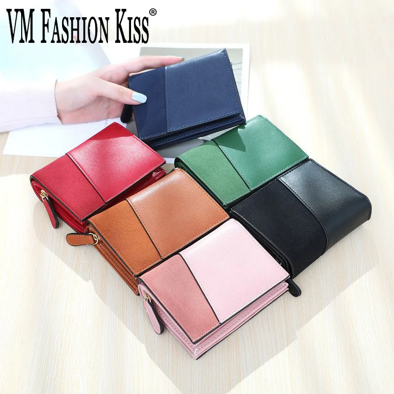 VM FASHION KISS New Design Short Multi-function Women's Wallet organ Card Pack hasp card holder womens Small wallets famous
VM FASHION KISS New Design Short Multi-function Women's Wallet organ Card Pack hasp card holder womens Small wallets famous