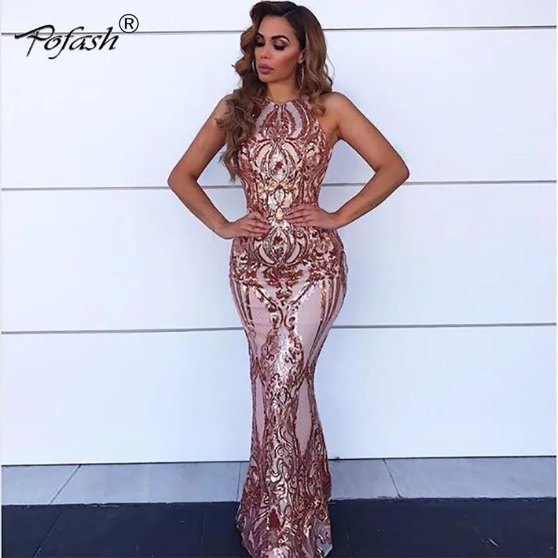 POFASH Backless Sexy Sequin Dress Women Floral Pattern Summer Dress 2019 Fashion Bodycon Nightclub Party Maxi Dresses Vestido
POFASH Backless Sexy Sequin Dress Women Floral Pattern Summer Dress 2019 Fashion Bodycon Nightclub Party Maxi Dresses Vestido