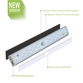 ARILUX DC5V 20 White Leds + 8 UV Leds Three Modes USB Rechargeable IR Motion Sensor Cabinet Light
ARILUX DC5V 20 White Leds + 8 UV Leds Three Modes USB Rechargeable IR Motion Sensor Cabinet Light