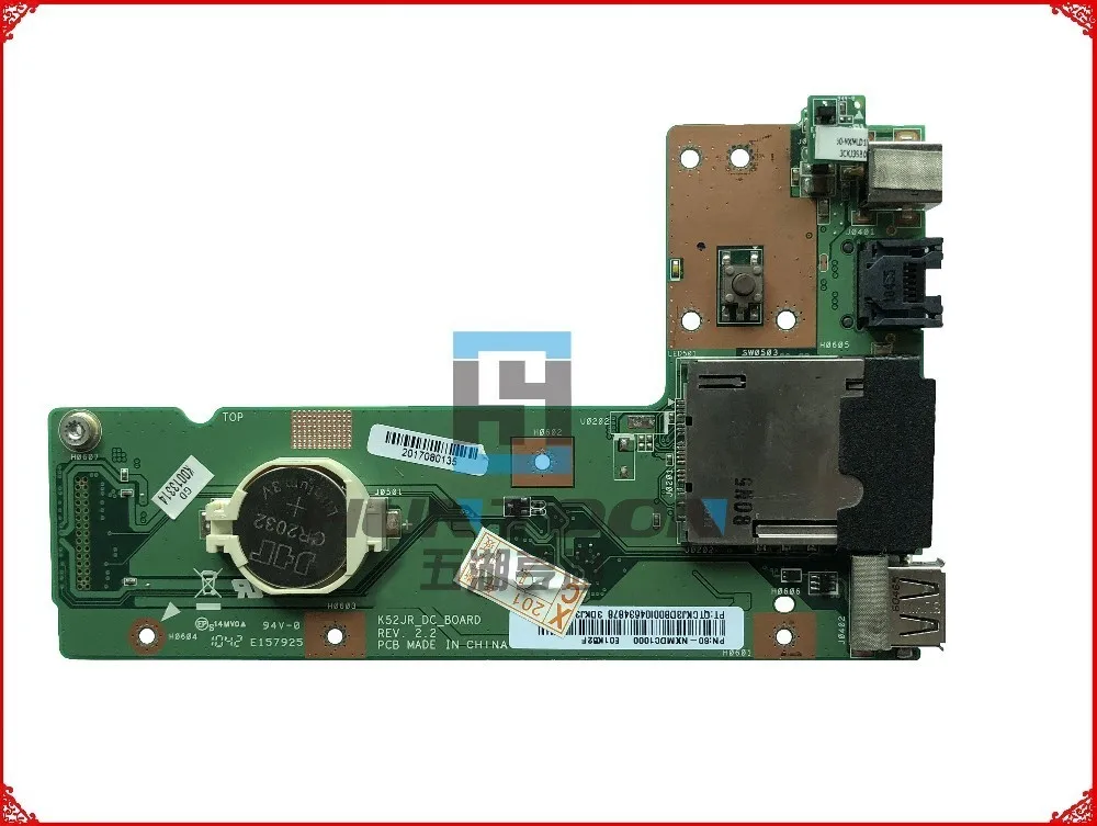 Genuine Power Interface DC Jack Board For ASUS K52F K52JR K52JC K52DR X52F K52F X52J DC LAN board.60-NXMDC1000 High Quality
Genuine Power Interface DC Jack Board For ASUS K52F K52JR K52JC K52DR X52F K52F X52J DC LAN board.60-NXMDC1000 High Quality