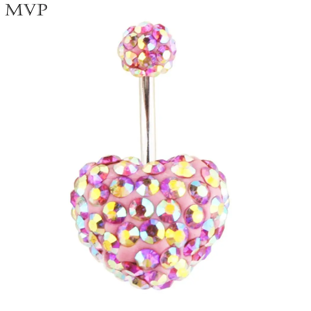Women Fashion Belly Piercing Jewelry Heart Rhinestone Navel Nail Ring Casual, Daily, Party, etc.
Women Fashion Belly Piercing Jewelry Heart Rhinestone Navel Nail Ring Casual, Daily, Party, etc.