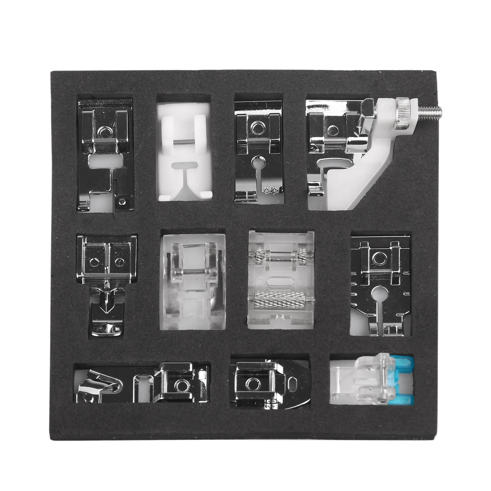 11 pcs Mini Sewing Machine Presser Foot Feet For Brother Singer Janome Presser Feet Braiding Blind Stitch Darning
11 pcs Mini Sewing Machine Presser Foot Feet For Brother Singer Janome Presser Feet Braiding Blind Stitch Darning