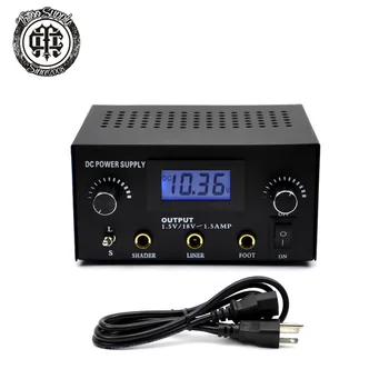 Tattoo Power Supply Dual Digital Power LCD Display BlackFor Tattoo Kits Machine gun work
Tattoo Power Supply Dual Digital Power LCD Display BlackFor Tattoo Kits Machine gun work