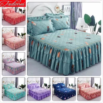 1.2m 1.5m 1.8m 2m Bed Skirt Cover Winter Thick Quilted Bedsheet Adult Kids Child Bed Linen Bedspreads Coverlet Single Queen Size
1.2m 1.5m 1.8m 2m Bed Skirt Cover Winter Thick Quilted Bedsheet Adult Kids Child Bed Linen Bedspreads Coverlet Single Queen Size
