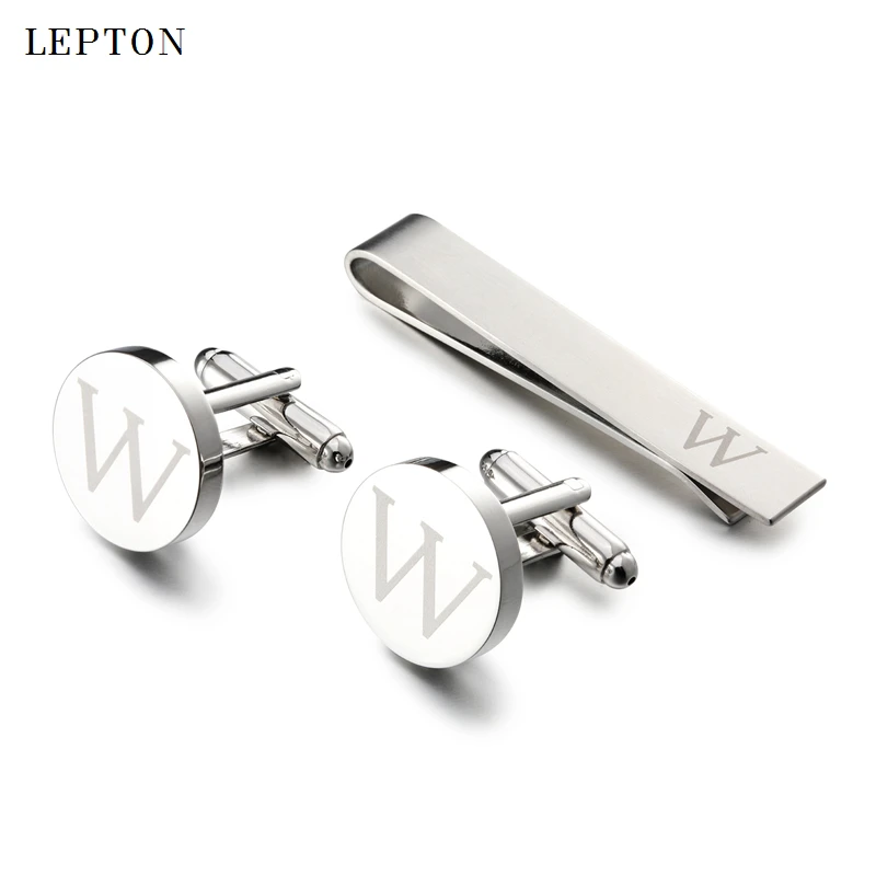 Hot Sale Round Letters W Cufflinks for Mens Silver Color Letters W of alphabet Cuff links & Tie Clip Set Men Shirt Cuffs Button
Hot Sale Round Letters W Cufflinks for Mens Silver Color Letters W of alphabet Cuff links & Tie Clip Set Men Shirt Cuffs Button
