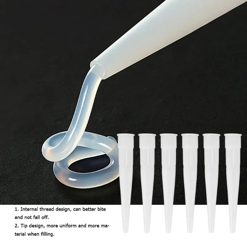6pcs Caulking Nozzle Plastic Glass Glue Nozzle Structural Glue Mouthes 105mm 15mm Inner Caulking Nozzles
6pcs Caulking Nozzle Plastic Glass Glue Nozzle Structural Glue Mouthes 105mm 15mm Inner Caulking Nozzles