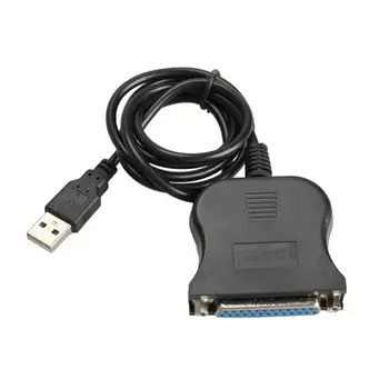 New USB 1.1 to DB25 Female Port Print Converter Cable LPT Black
New USB 1.1 to DB25 Female Port Print Converter Cable LPT Black