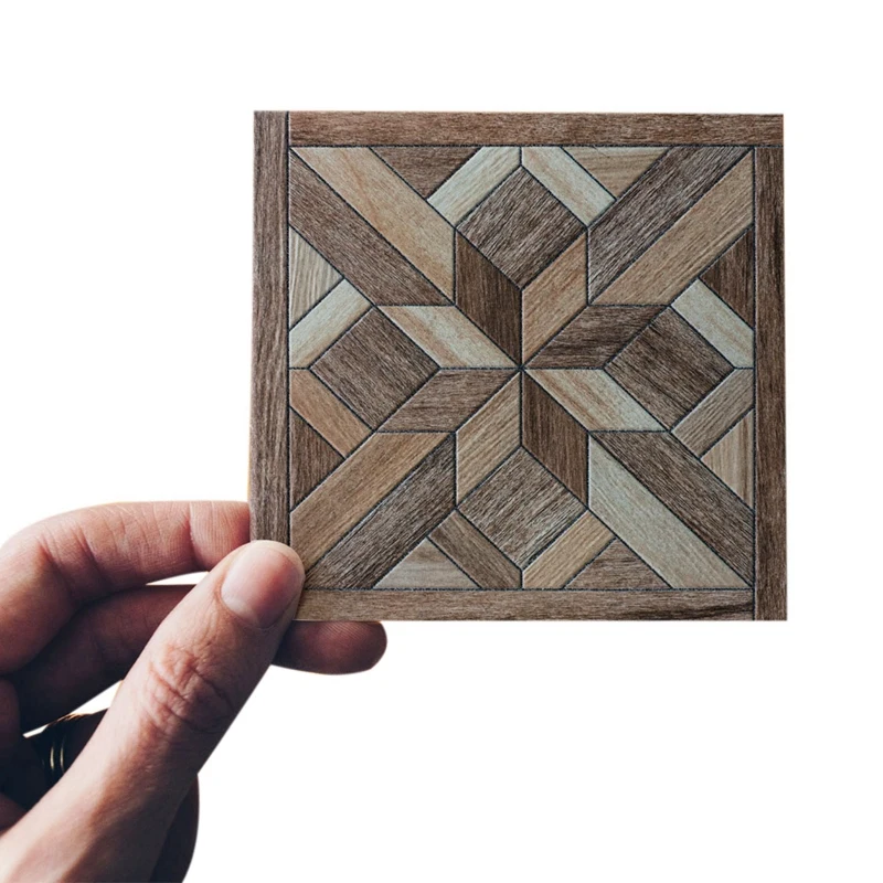 20Pcs Wood Grain Pattern Tile Sticker Self Adhesive Tiles Art Diagonal 3D Floor Sticker For Bathroom Kitchen Decor
20Pcs Wood Grain Pattern Tile Sticker Self Adhesive Tiles Art Diagonal 3D Floor Sticker For Bathroom Kitchen Decor