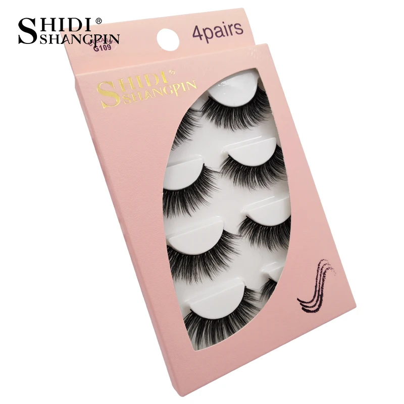 SDSP 1 Box Makeupstrip Mink Eyelash 4 Pairs 3D Fake Eyelashes Extension Hand Made Naturallong cruelty free
SDSP 1 Box Makeupstrip Mink Eyelash 4 Pairs 3D Fake Eyelashes Extension Hand Made Naturallong cruelty free