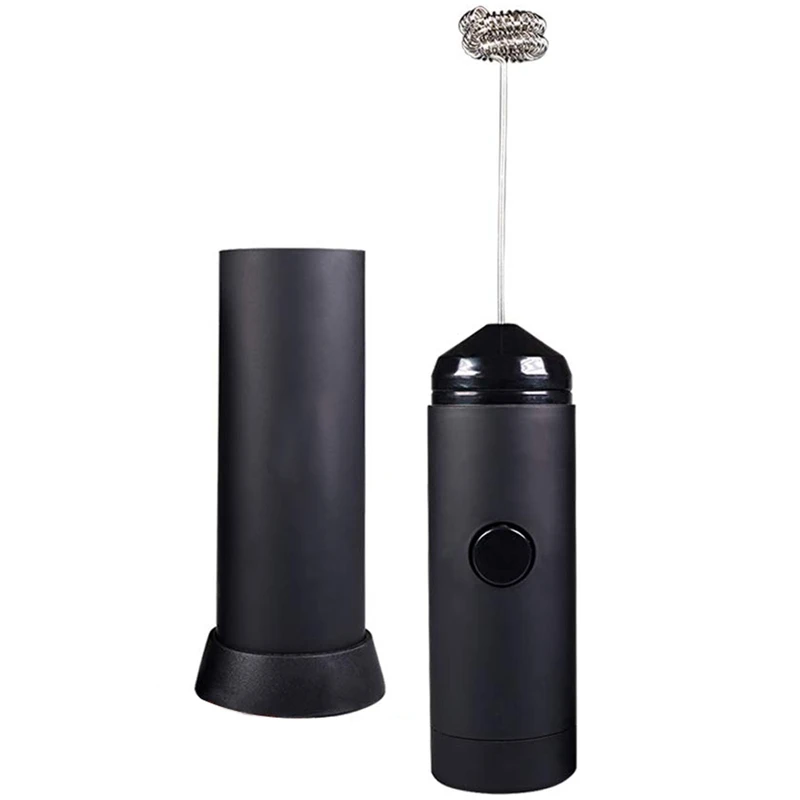 Mini Handheld Milk Frother - Battery Operated Electric Foam Maker | Includes Kitchen Stand,Latte Hot Milk Eggbeater ,Coffee Mi
Mini Handheld Milk Frother - Battery Operated Electric Foam Maker | Includes Kitchen Stand,Latte Hot Milk Eggbeater ,Coffee Mi