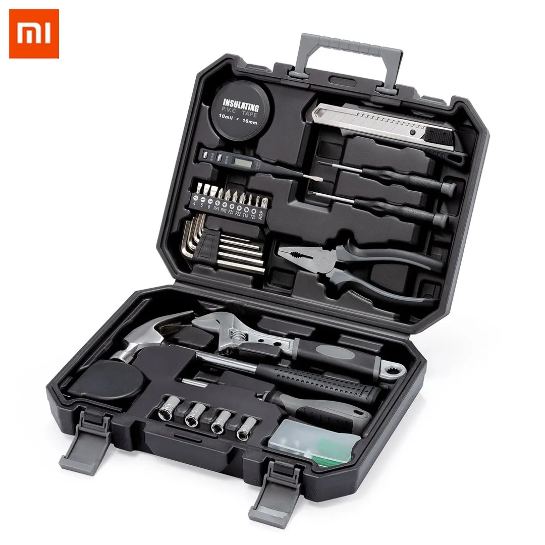 YOUPIN JIUXUN 12 in 1/ 60 in 1 Multifunctional Repair Tools Kit Wrench Hammer Screwdriver Ruler Cutter Pliers Digital Pen
YOUPIN JIUXUN 12 in 1/ 60 in 1 Multifunctional Repair Tools Kit Wrench Hammer Screwdriver Ruler Cutter Pliers Digital Pen