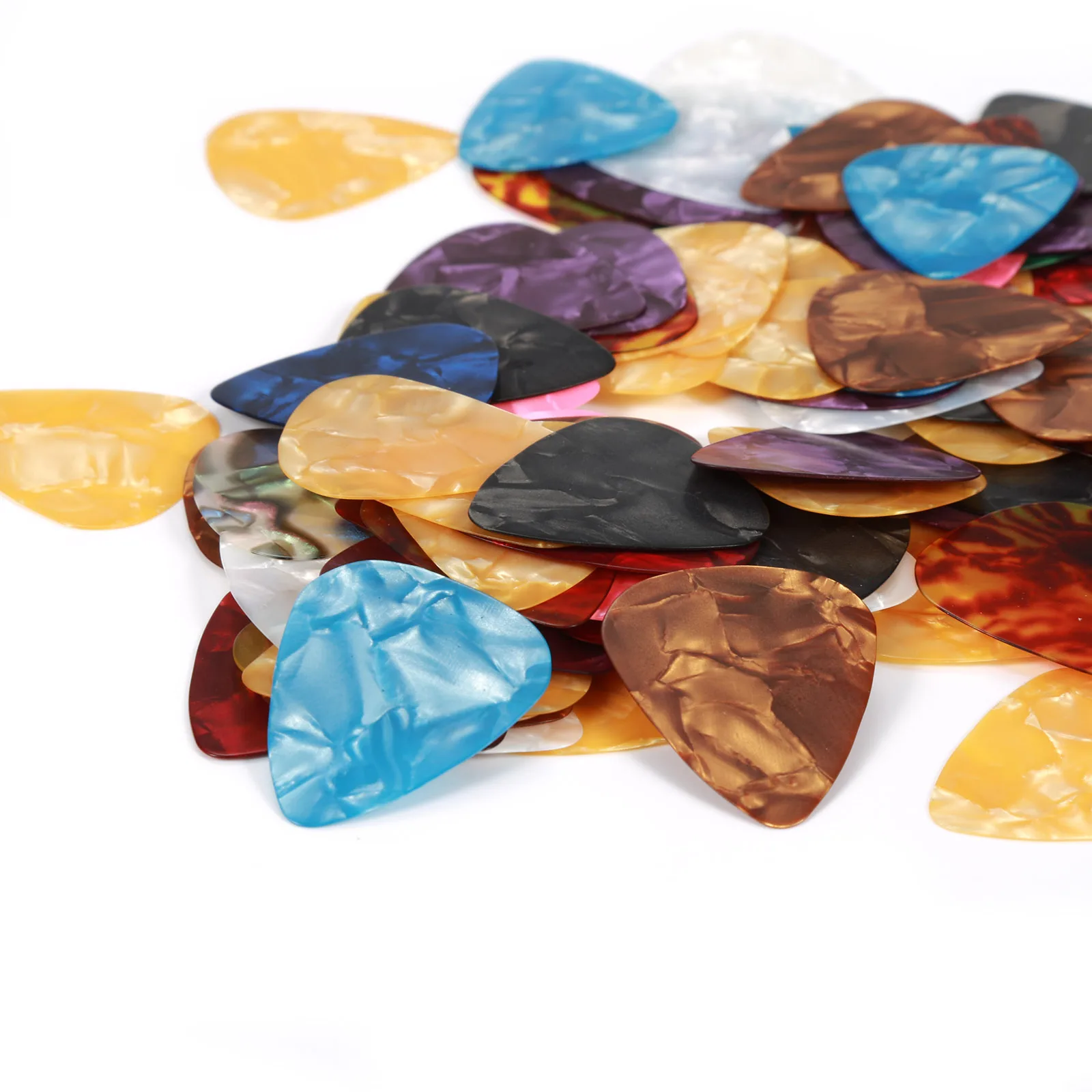100pcs 0.46mm Celluloid Acoustic Electric Guitar Picks For Acoustic Ukulele Guitar Plectrums Large Plastic Picks Holder Case
100pcs 0.46mm Celluloid Acoustic Electric Guitar Picks For Acoustic Ukulele Guitar Plectrums Large Plastic Picks Holder Case