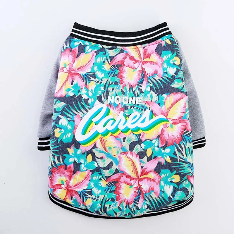 2019 New Arrival Floral Dog Winter Clothes Warm Coat Printed Jacket Pet Clothing Coat for Puppy Small Dogs Pitbull 10E
2019 New Arrival Floral Dog Winter Clothes Warm Coat Printed Jacket Pet Clothing Coat for Puppy Small Dogs Pitbull 10E