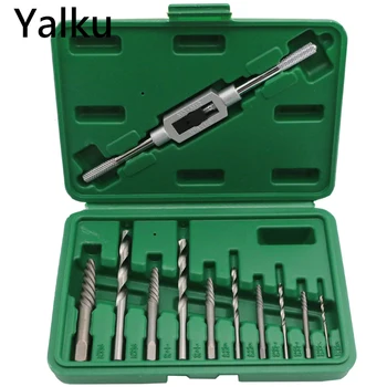 Screw Extractor Drill Bit Set Yalku Drill Bits High Quality Tool Kit Screw Extractor Tap Holder Woodworking Matkap Hand Drill
Screw Extractor Drill Bit Set Yalku Drill Bits High Quality Tool Kit Screw Extractor Tap Holder Woodworking Matkap Hand Drill
