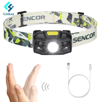 2019 New USB Rechargeable LED Headlamp Body Motion Sensor Headlight Camping Flashlight Head Light Torch Lamp With USB
2019 New USB Rechargeable LED Headlamp Body Motion Sensor Headlight Camping Flashlight Head Light Torch Lamp With USB